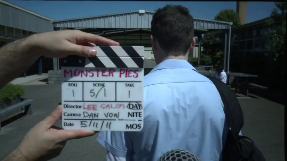 Відео до фільму Monster Pies | TAKE 1 of DAY 1 of Principal photography on Monster Pies.