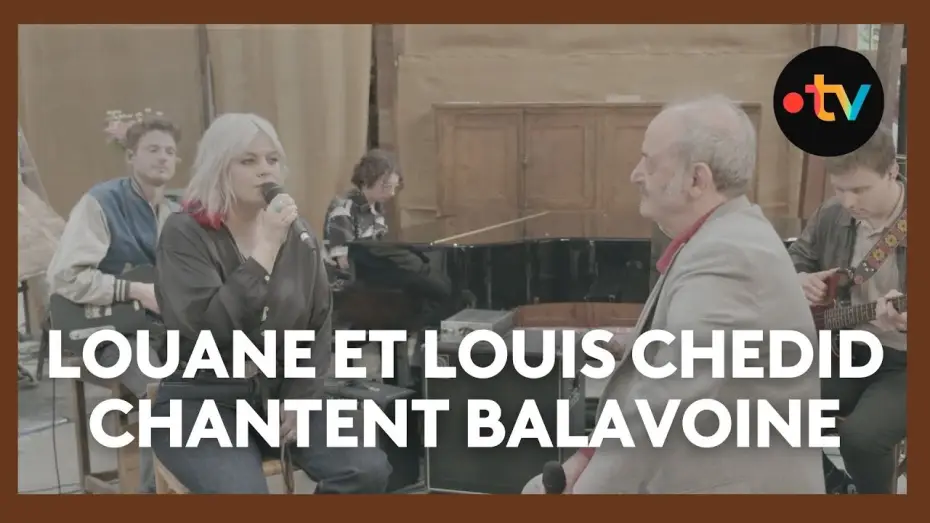 Відео до фільму Une journée avec Balavoine — Louane et Louis Chedid reprennent "La vie ne m'apprend rien" - Une journée avec Balavoine