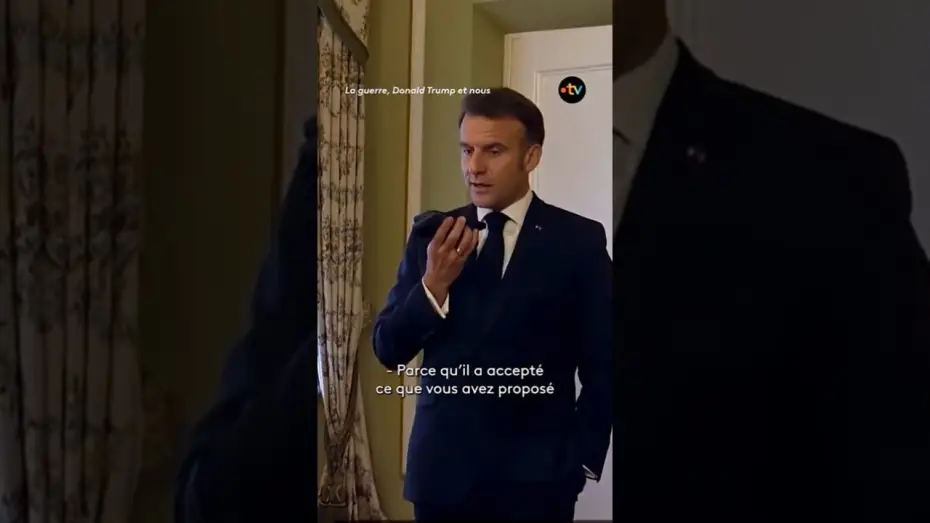 Відео до фільму La Guerre, Donald Trump et nous : 2025, l'année de tous les dangers — Quand Macron a appelé Trump pour un accord sur le cessez-le-feu en Ukraine