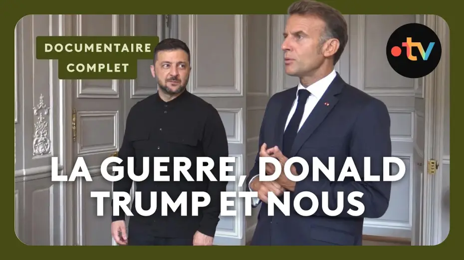 Відео до фільму La Guerre, Donald Trump et nous : 2025, l'année de tous les dangers — La guerre, Donald Trump et nous : une caméra au coeur du pouvoir – Documentaire complet