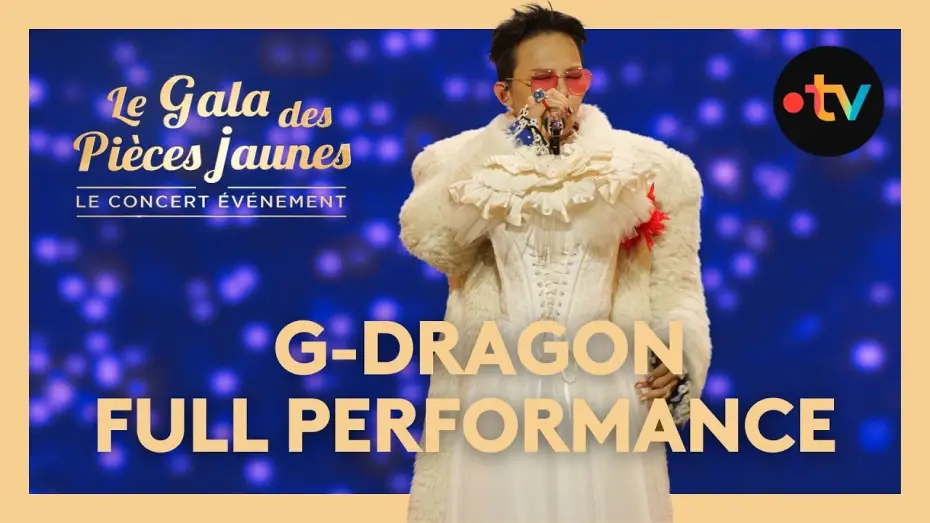 Відео до фільму Le Gala des Pièces Jaunes 2026 : Le concert événement — G-Dragon - Drama, Too Bad live au Gala des Pièces Jaunes 2026