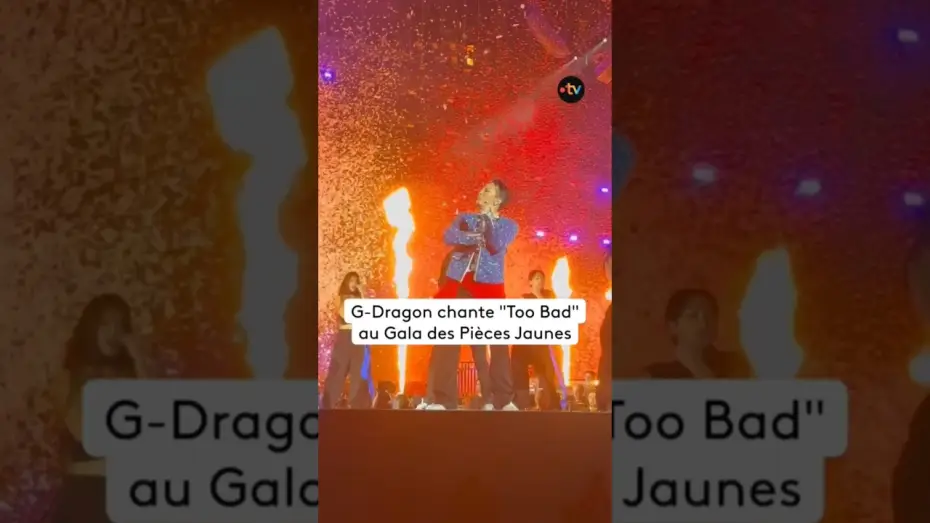 Відео до фільму Le Gala des Pièces Jaunes 2026 : Le concert événement — Le t-shirt "I love Paris" de G-Dragon ! #GDragon #GalaDesPiècesJaunes