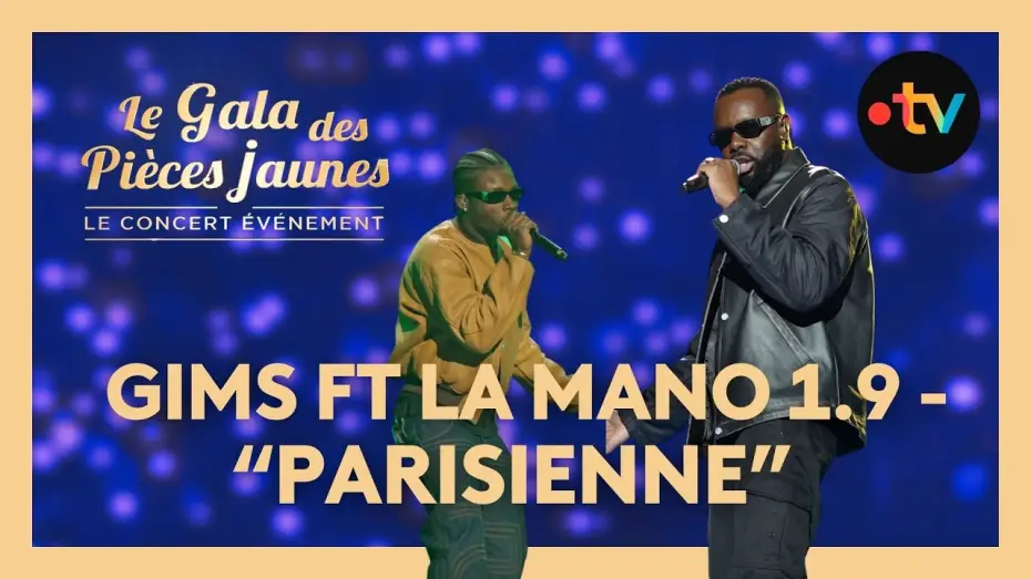 Відео до фільму Le Gala des Pièces Jaunes 2026 : Le concert événement — Gims - Parisienne (ft La Mano 1.9) live au Gala des Pièces Jaunes 2026