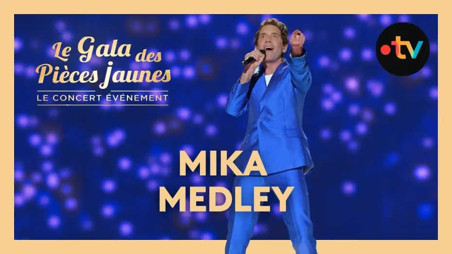 Відео до фільму Le Gala des Pièces Jaunes 2026 : Le concert événement — Mika - Medley (C’est la vie, Boom boom boom, Elle me dit…) live au Gala des Pièces Jaunes 2026