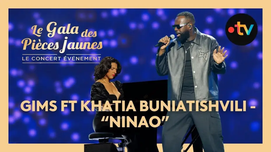 Відео до фільму Le Gala des Pièces Jaunes 2026 : Le concert événement — Gims - Ninao avec la pianiste Khatia Buniatishvili live au Gala des Pièces Jaunes 2026