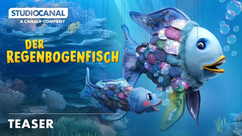 Відео до фільму Der Regenbogenfisch — THE RAINBOW FISH | Teaser | In theaters November 19!