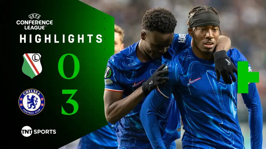 Відео до фільму Chelsea FC - Season Review 2024/25 — Legia 0-3 Chelsea - Conference League