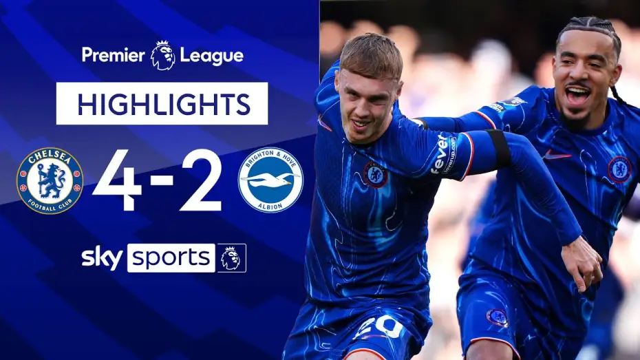 Відео до фільму Chelsea FC - Season Review 2024/25 — Chelsea 4-2 Brighton - Premier League