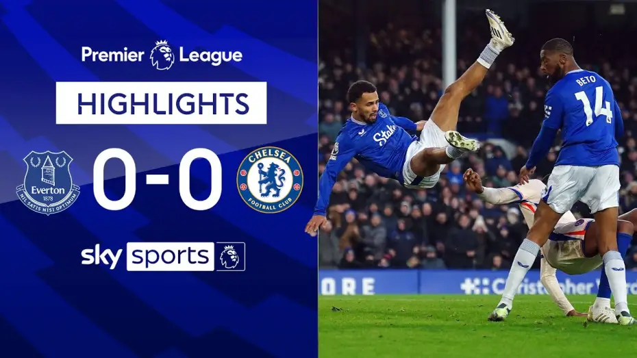 Відео до фільму Chelsea FC - Season Review 2024/25 — Everton 0-0 Chelsea - Premier League
