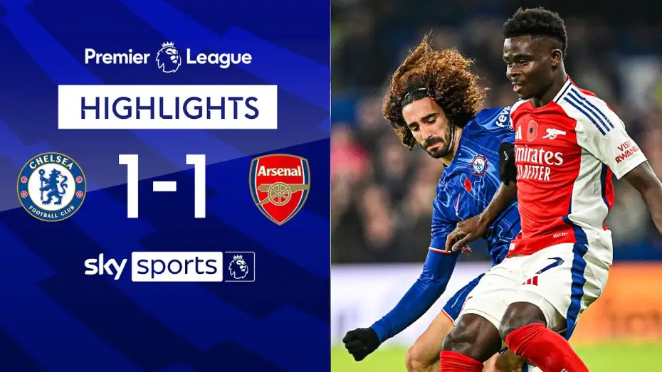 Відео до фільму Chelsea FC - Season Review 2024/25 — Chelsea 1-1 Arsenal - Premier League