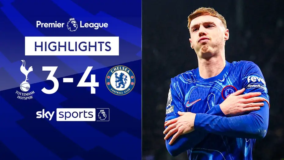Відео до фільму Chelsea FC - Season Review 2024/25 — Tottenham 3-4 Chelsea - Premier League