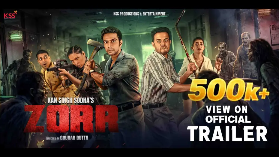 Відео до фільму Zorr | ZORR-Official Trailer|A Zombie Horror Comedy|In Theatres 6th Feb 2026|Kan Singh Sodha|Gourab Dutta
