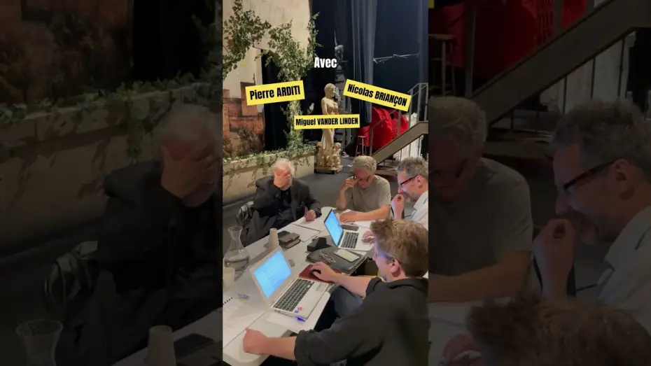 Відео до фільму Je me souviendrai... de presque tout — JE ME SOUVIENDRAI... de presque tout - Premières répétitions
