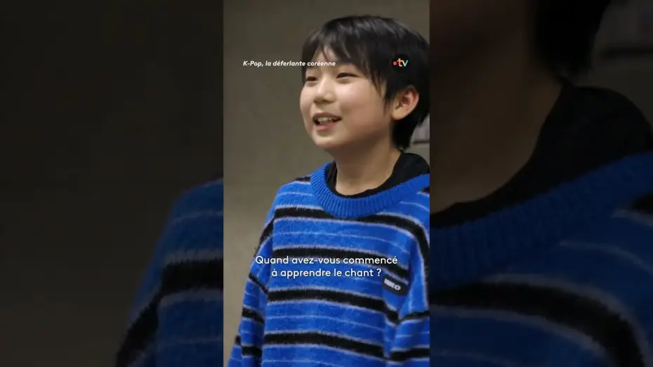 Відео до фільму K-Pop La déferlante coréenne — K-pop : à 10 ans il passe un casting pour intégrer un boys band