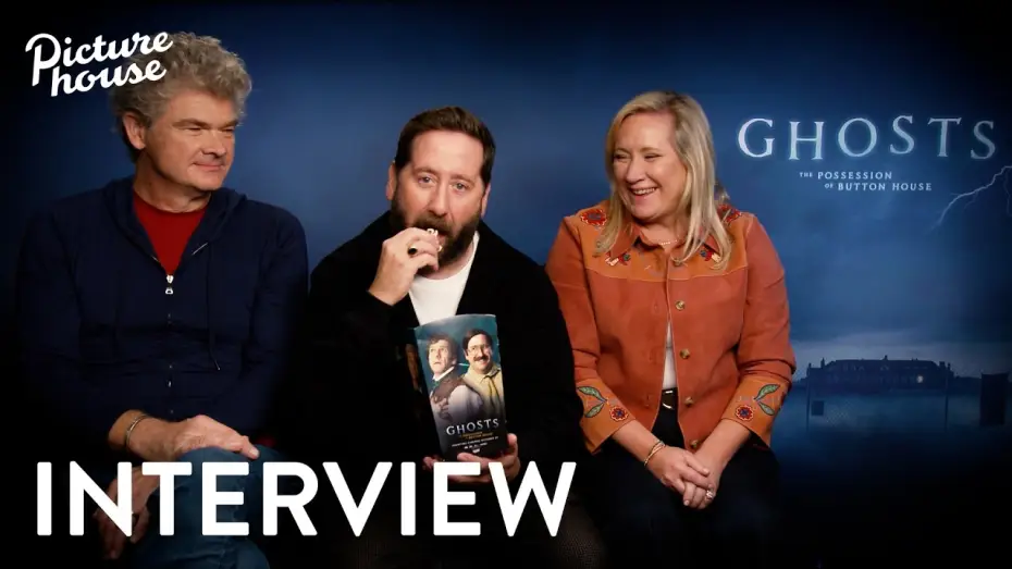 Відео до фільму Ghosts: The Possession of Button House — Interview with Simon Farnaby, Jim Howick & Martha Howe-Douglas