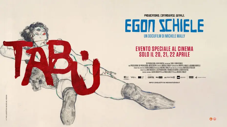 Відео до фільму Tabù - Egon Schiele — TABÙ. EGON SCHIELE - Al cinema il 20, 21 e 22 aprile - TRAILER