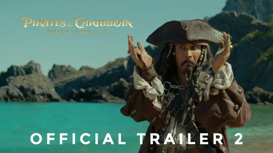 Відео до фільму A Karib-tenger kal&oacute;zai: A l&aacute;mp&aacute;s titka | Pirates of the Caribbean: Secrets of the Lamp | Official Trailer 2