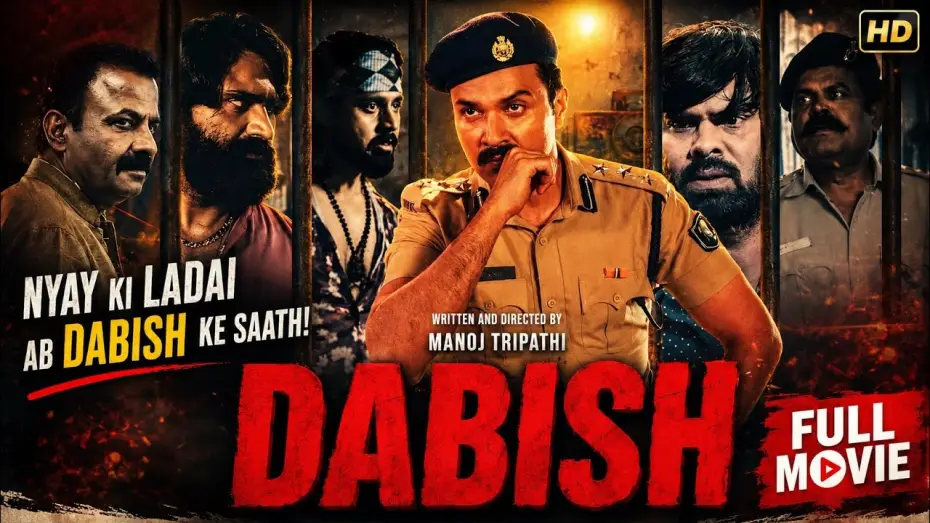 Відео до фільму Dabish — DABISH Official Trailer | Crime Thriller Movie | Manoj Tripathi | In Cinemas 3 April 2026