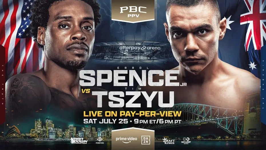 Відео до фільму Errol Spence Jr. vs. Tim Tszyu — Spence vs. Tszyu FIGHT PREVIEW: July 25, 2026 | PBC PPV