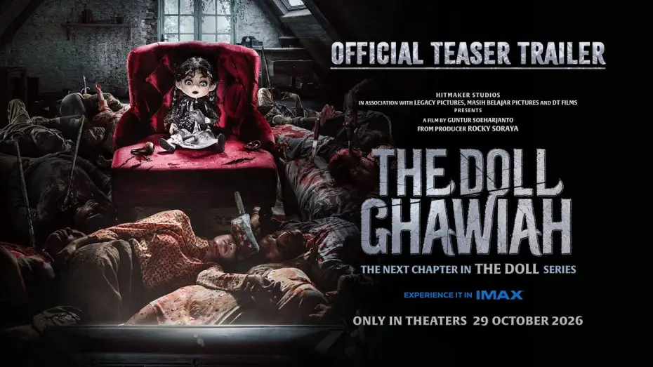 Відео до фільму The Doll Ghawiah — Teaser Trailer The Doll Ghawiah - Di Bioskop Mulai 29 Oktober 2026