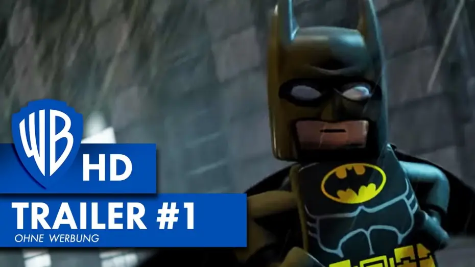 Відео до фільму LEGO. Бетмен: Супергерої DC об'єднуються — LEGO Batman - Der Film: Vereinigung der DC-Superhelden - Offizieller Trailer Deutsch HD