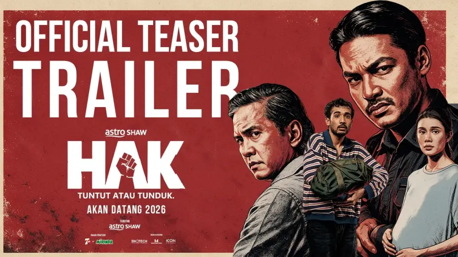 Відео до фільму Hak: Tuntut atau Tunduk — HAK: TUNTUT ATAU TUNDUK - TEASER TRAILER | AKAN DATANG DI PAWAGAM