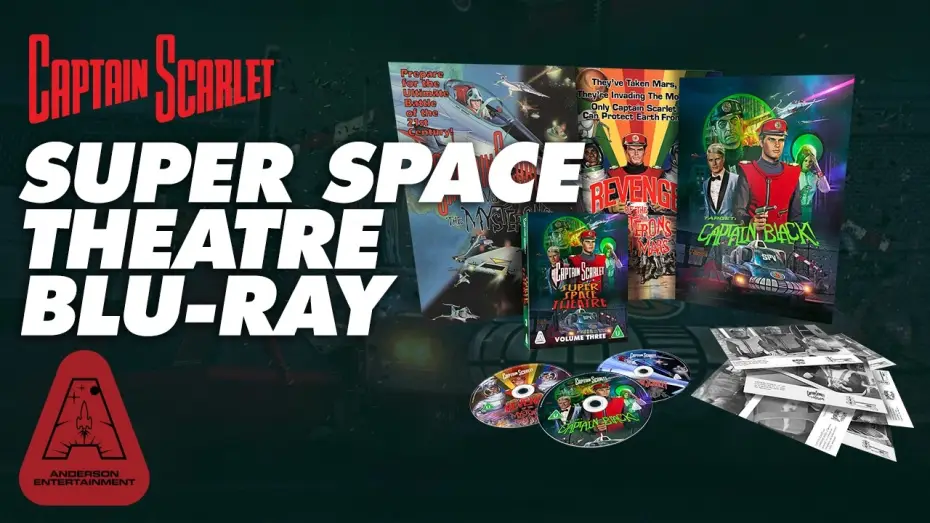 Відео до фільму Target: Captain Black! — Captain Scarlet Super Space Theatre Blu-ray Box Set | Official Trailer