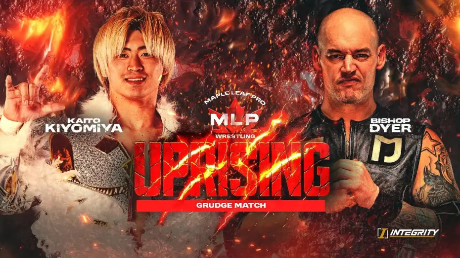 Відео до фільму Maple Leaf Pro Wrestling: Uprising 2026 — Grudge Match Kaito Kiyomiya vs.  Bishop Dyer |  MLP Uprising