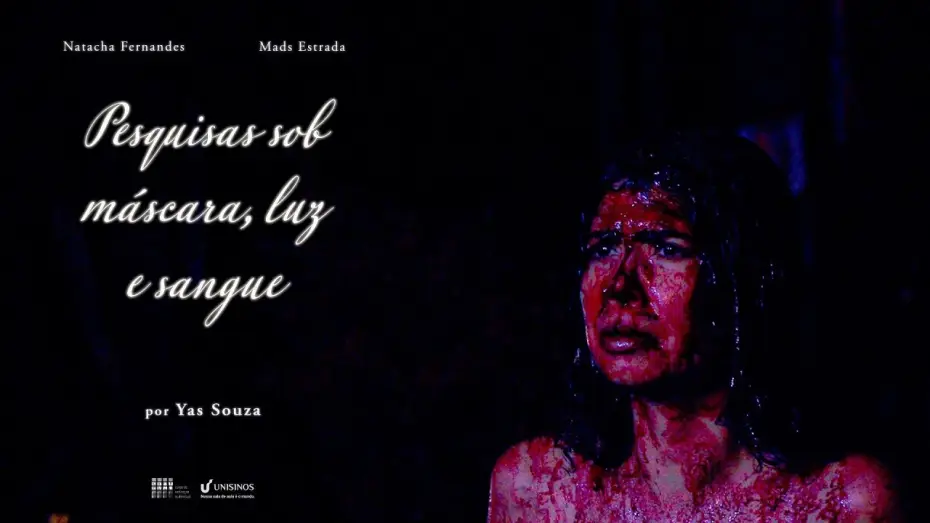 Відео до фільму Studies under mask, light, and blood — Pesquisas sob máscara, luz e sangue (2025) - Teaser oficial