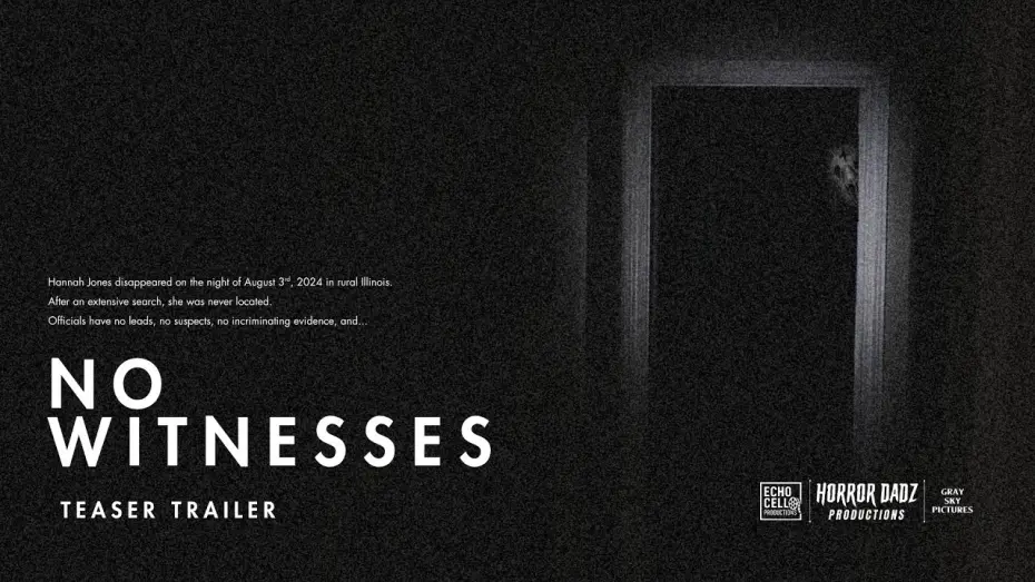 Відео до фільму No Witnesses — No Witnesses (2026) | TEASER TRAILER | FOUND FOOTAGE HORROR