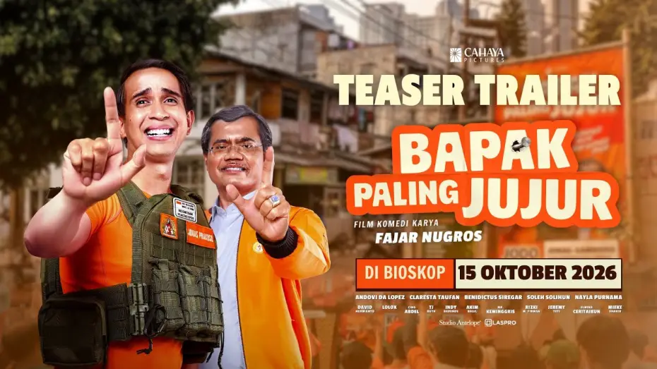 Відео до фільму Bapak Paling Jujur — THE MOST HONEST MAN - TEASER TRAILER
