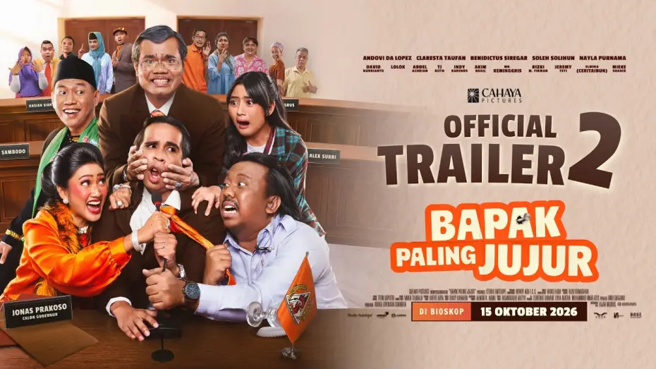 Відео до фільму Bapak Paling Jujur — OFFICIAL TRAILER 2 - BAPAK PALING JUJUR