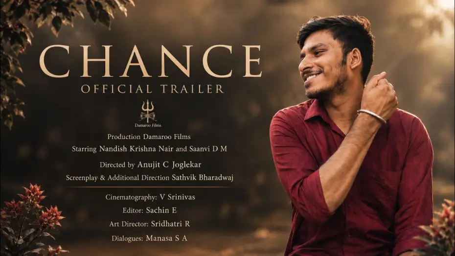 Відео до фільму CHANCE | CHANCE | Official Trailer (2026) | A Damaroo Films Production