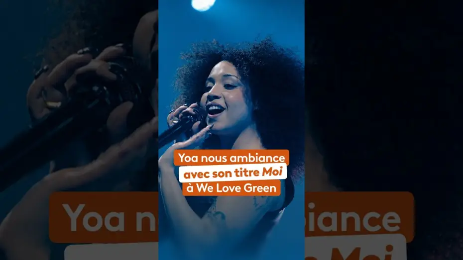 Відео до фільму Le meilleur du festival We Love Green — Yoa chante son titre «  Moi » sur la scène de We Love Green
