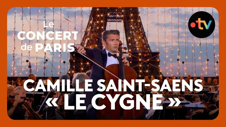 Відео до фільму Le Concert de Paris 2026 — Le Carnaval des animaux : « Le Cygne » (Camille Saint-Saëns) par Gautier Capuçon