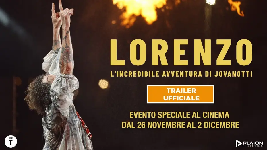 Відео до фільму Lorenzo - L’incredibile avventura di Jovanotti — LORENZO – L’incredibile avventura di Jovanotti | Trailer ufficiale