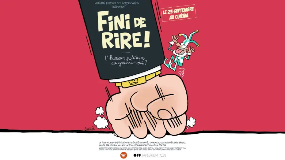Відео до фільму FINI DE RIRE ! L'humour politique au garde-à-vous ? — Bande-annonce Fini de rire ! L'humour politique au garde-à-vous ?