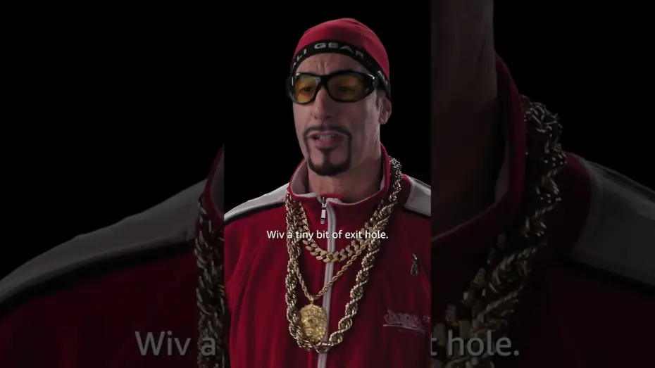 Відео до фільму Алі Джи: Хто я? — We asked Ali G to read a standard content disclaimer. He had notes.