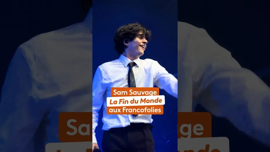 Відео до фільму Le meilleur des Francofolies — Sam Sauvage chante « La Fin du monde » aux Francofolies