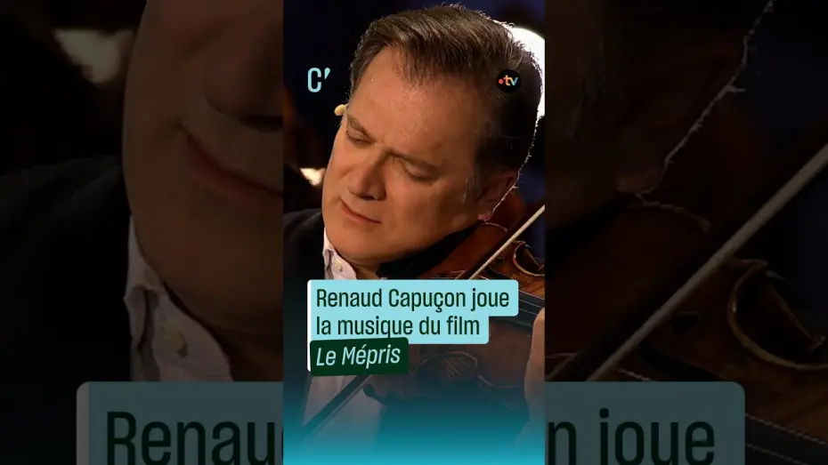 Відео до фільму Renaud Capuçon aux Chorégies d'Orange — Renaud Capuçon joue la musique du film « Le Mépris » - Culture Prime