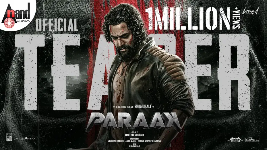 Відео до фільму ಪರಾಕ್ — PARAAK | Official Teaser | SRIIMURALI | HALESH KOGUNDI | CHARAN RAJ | BRAND STUDIOS