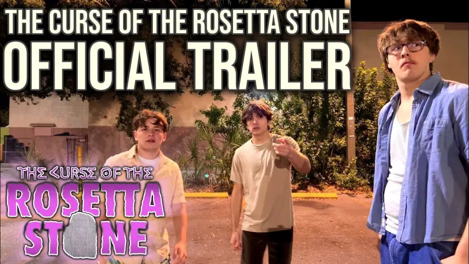 Відео до фільму The Curse of the Rosetta Stone — THE CURSE OF THE ROSETTA STONE | OFFICIAL TRAILER