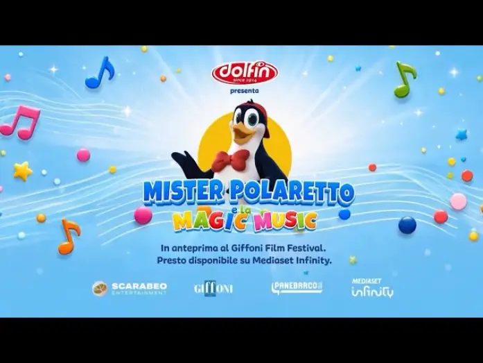Відео до фільму Mister Polaretto e la magic music — Mister Polaretto and the Magic Music Spot