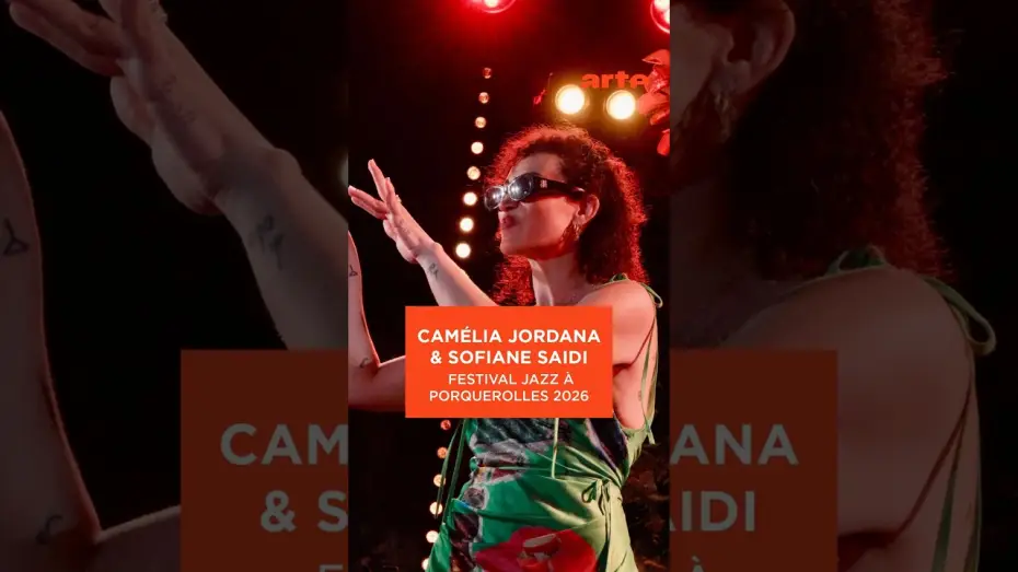 Відео до фільму Sofiane Saidi, Camelia Jordana & Théo Ceccaldi - Jazz à Porquerolles 2026 — Camélia Jordana et Sofiane Saidi unissent leur voix à Jazz à Porquerolles #live #rai - ARTE Concert