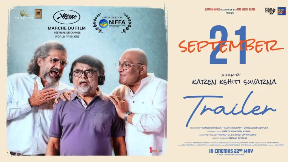 Відео до фільму ಸೆಪ್ಟೆಂಬರ್ 21 — September 21 | Official Trailer | Cannes March 2026