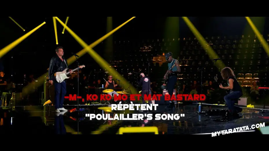Відео до фільму Taratata numéro 600 — #Taratata600 Les répètes avec -M- / Ko Ko Mo / Mat Bastard (2025)
