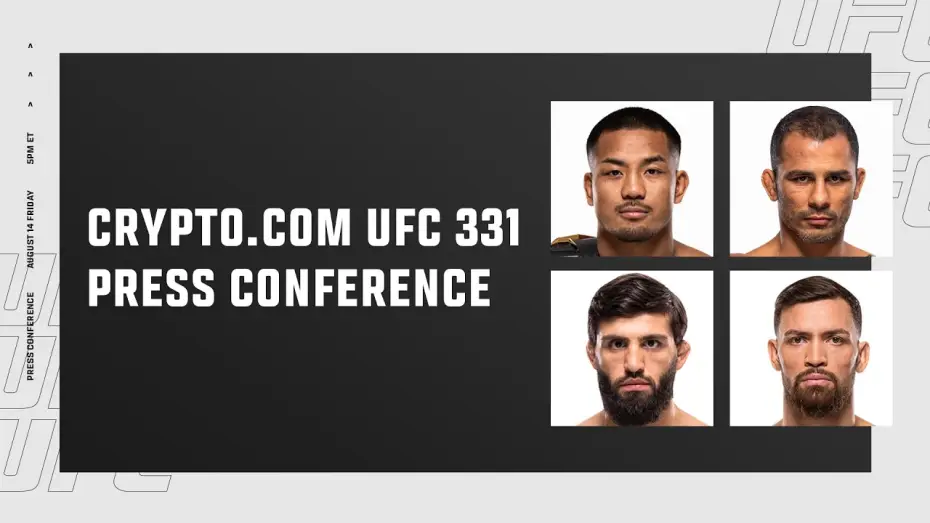 Відео до фільму UFC 331: Van vs. Pantoja 2 — Crypto.com UFC 331: Press Conference