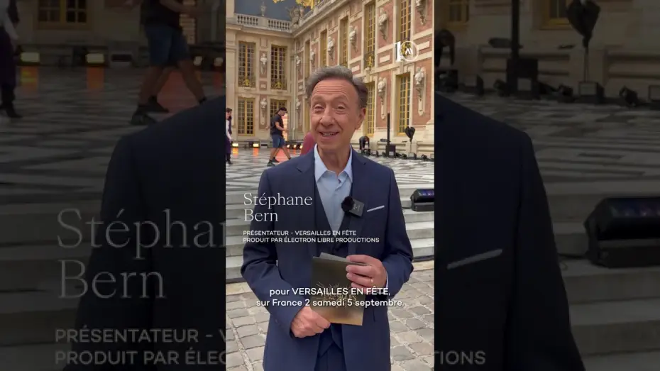 Відео до фільму Versailles en fête — Stéphane Bern vous donne rendez-vous à Versailles samedi soir !