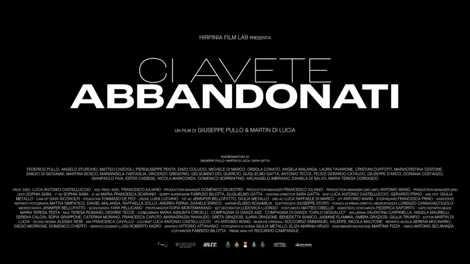 Відео до фільму Ci Avete Abbandonati — CI AVETE ABBANDONATI (La Paura)- Trailer Ufficiale