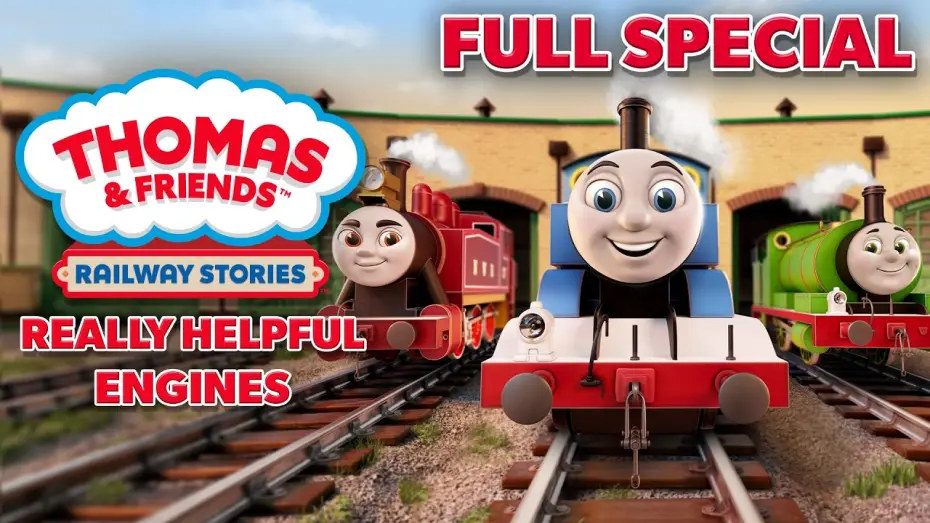 Відео до фільму Thomas & Friends: Really Helpful Engines — Thomas & Friends: Railway Stories | Really Helpful Engines | FULL SPECIAL!